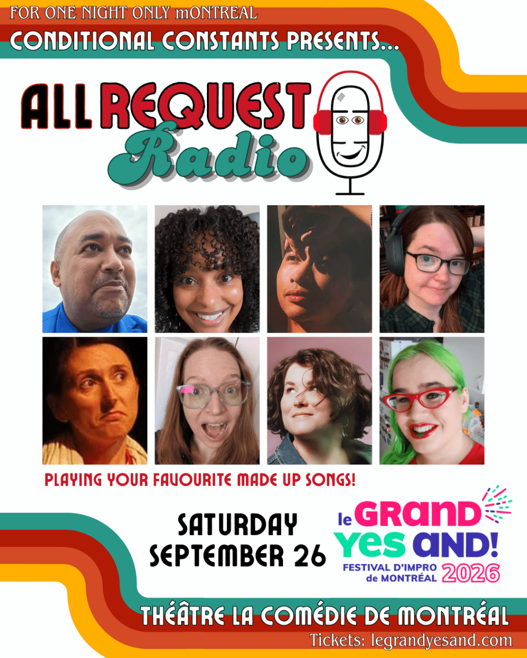All Request Radio returns to Montréal for one night&nbsp;only